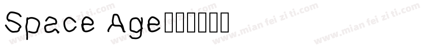 Space Age字体转换